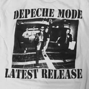 Did you know this? Special extremely limited Depeche Mode T-shirt to celebrate Martin Gore's release from custody back in 1993