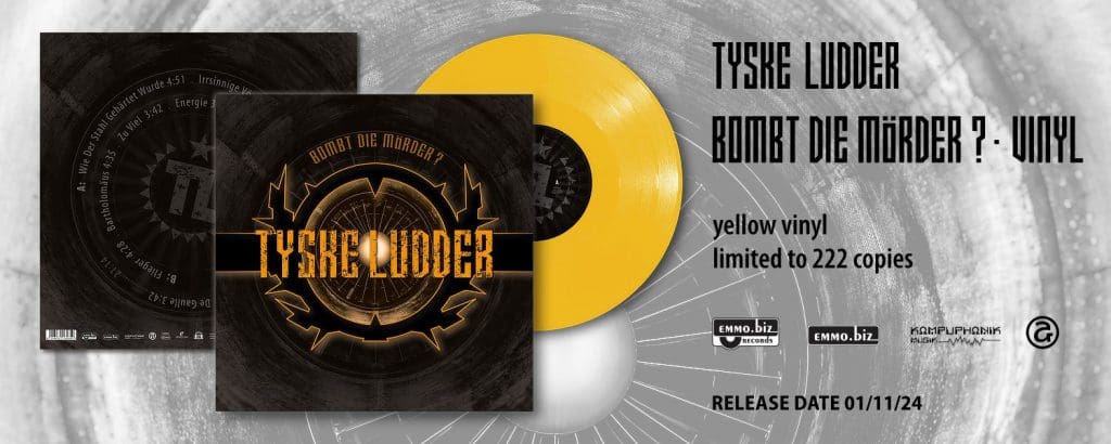 Tyske Ludder re-releases debut 'Bombt die Mörder on vinyl