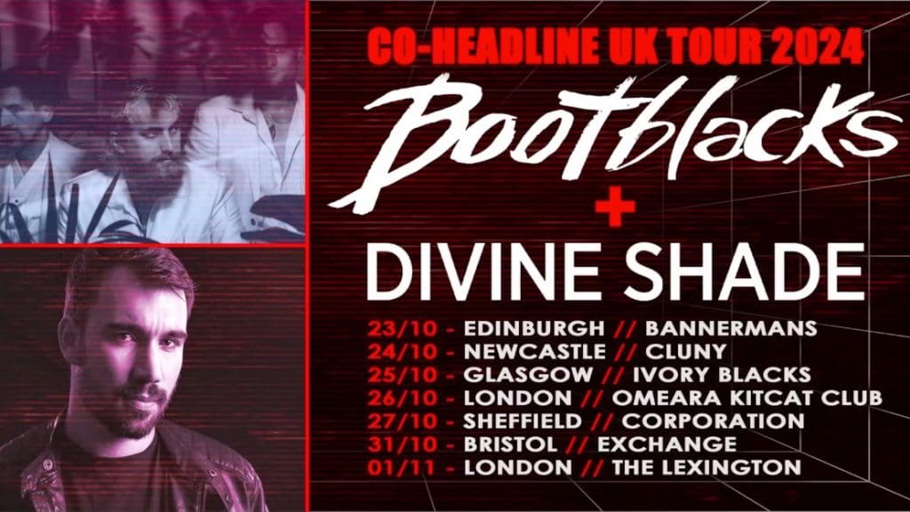 Bootblacks and Divine Shade co-headline UK tour 2024