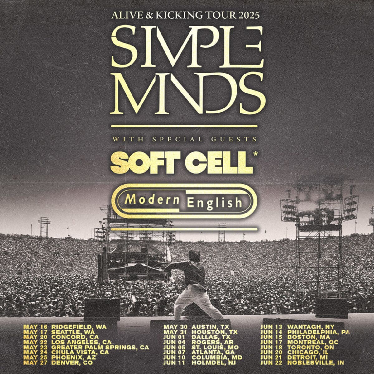 Modern English teams up with Simple Minds and Soft Cell for 2025 North American Tour