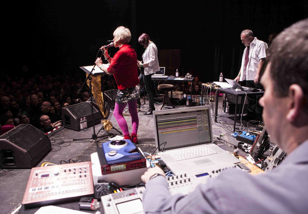 Throbbing Gristle (Photo by Paul Heart Field)